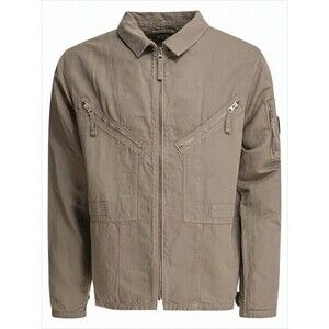 C.P. Company Lightweight Cotton-Linen Jacket With Classic Collar - NWT